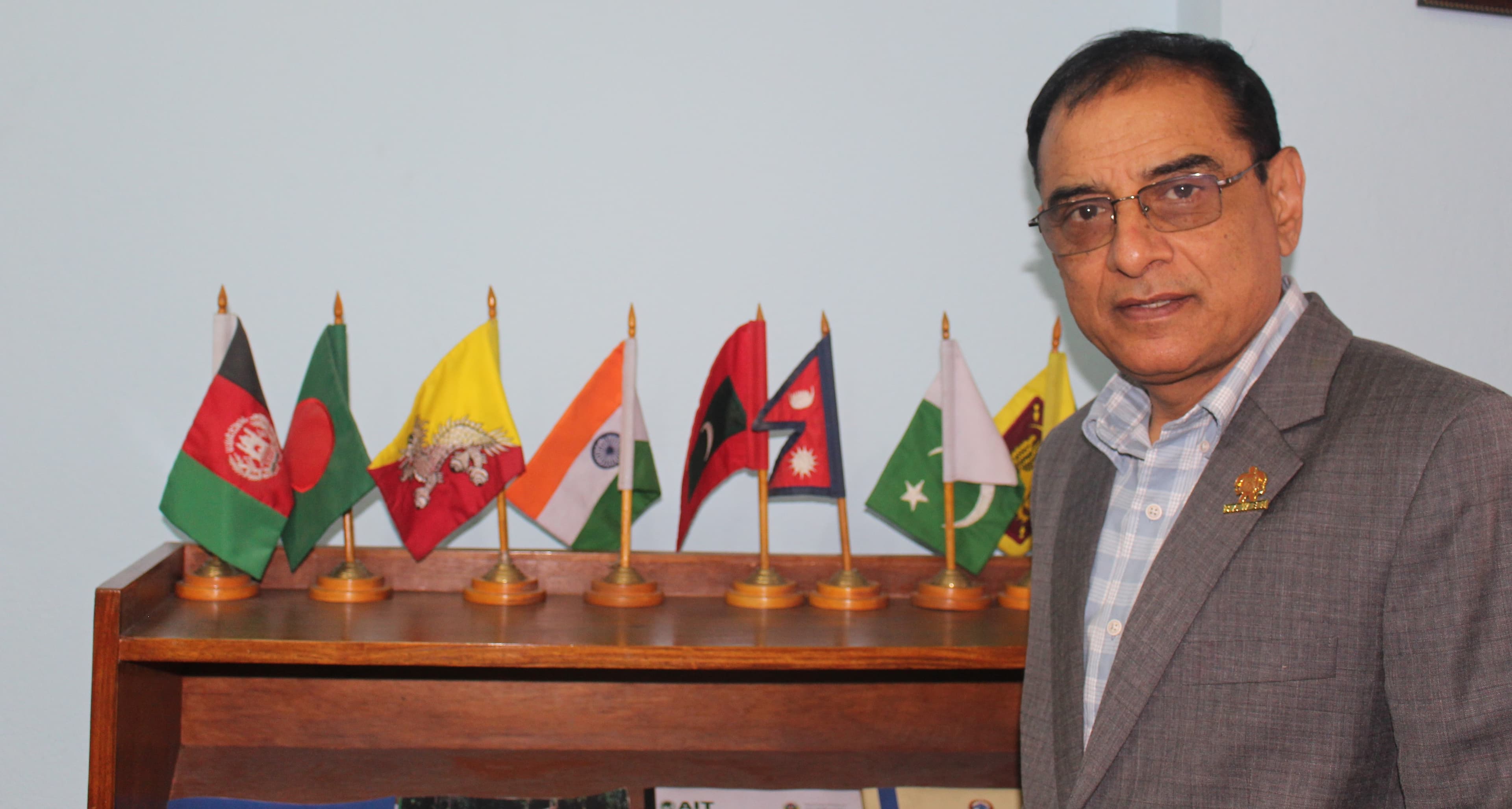 Portrait of Krishna Prasad Acharya, PhD