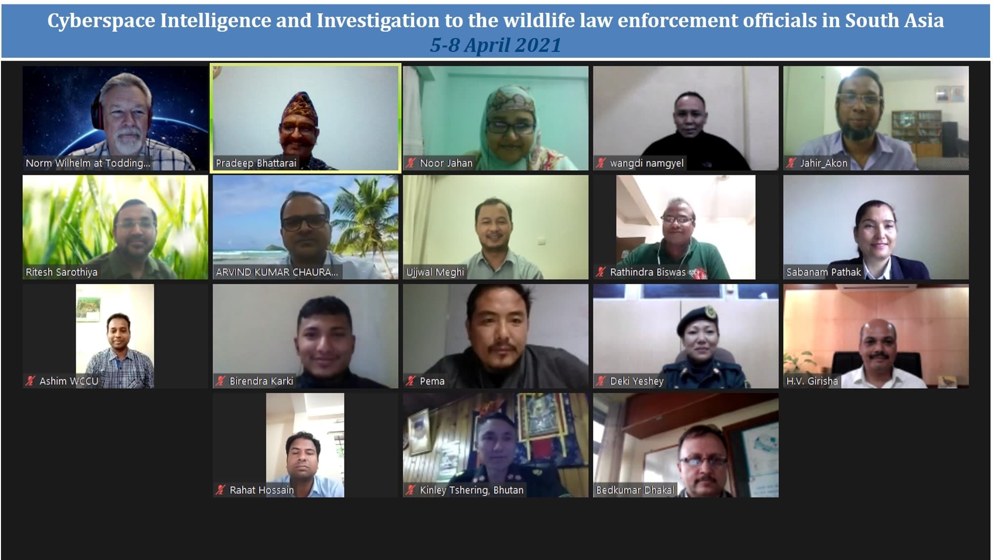 Image accompanying SAWEN organized a training on cyberspace intelligence and investigation