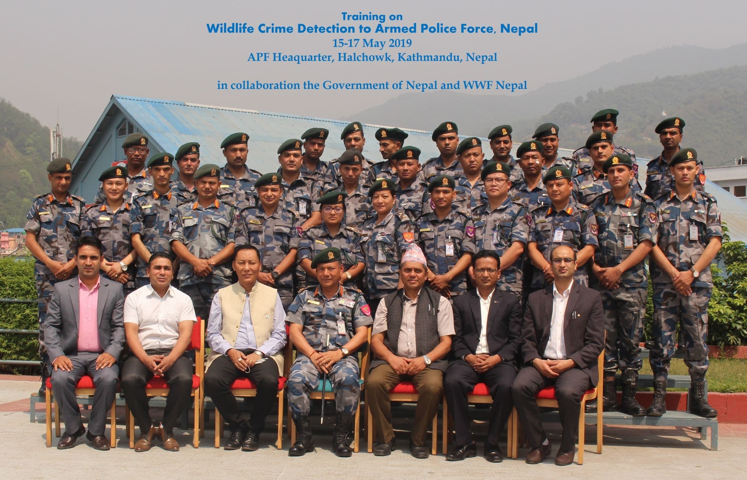 Image accompanying APF Nepal Officials were trained